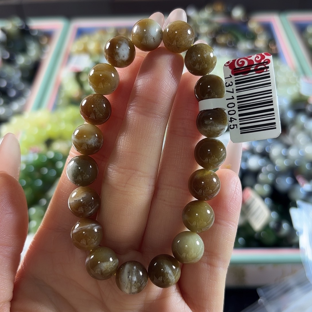 和田玉未镶嵌手链132