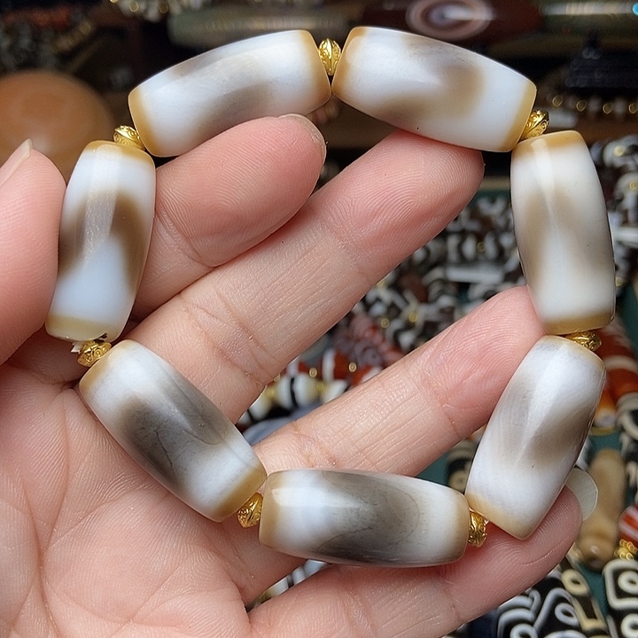 玛瑙/玉髓未镶嵌手链