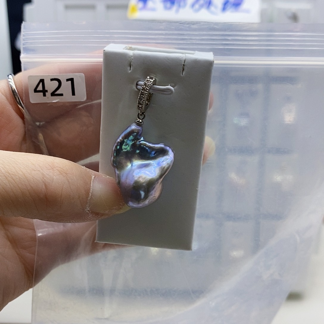 颈饰合金淡水珍珠