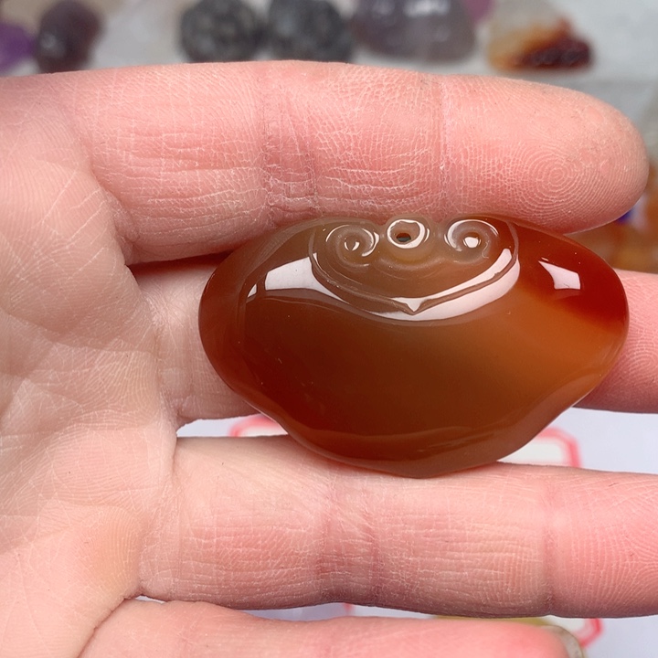 玛瑙/玉髓颈饰未镶嵌静*