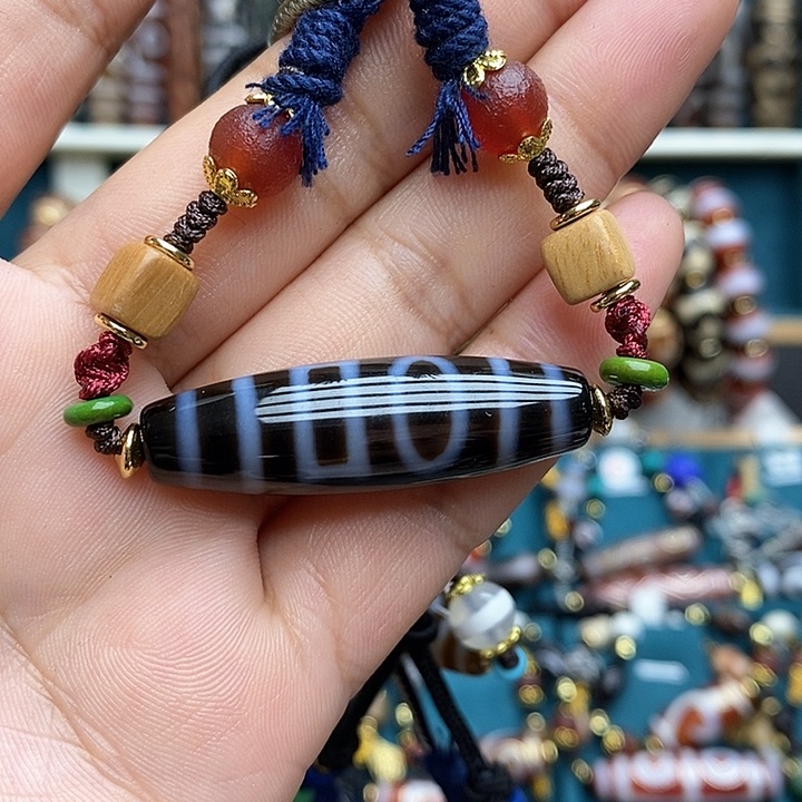 玛瑙/玉髓颈饰合金