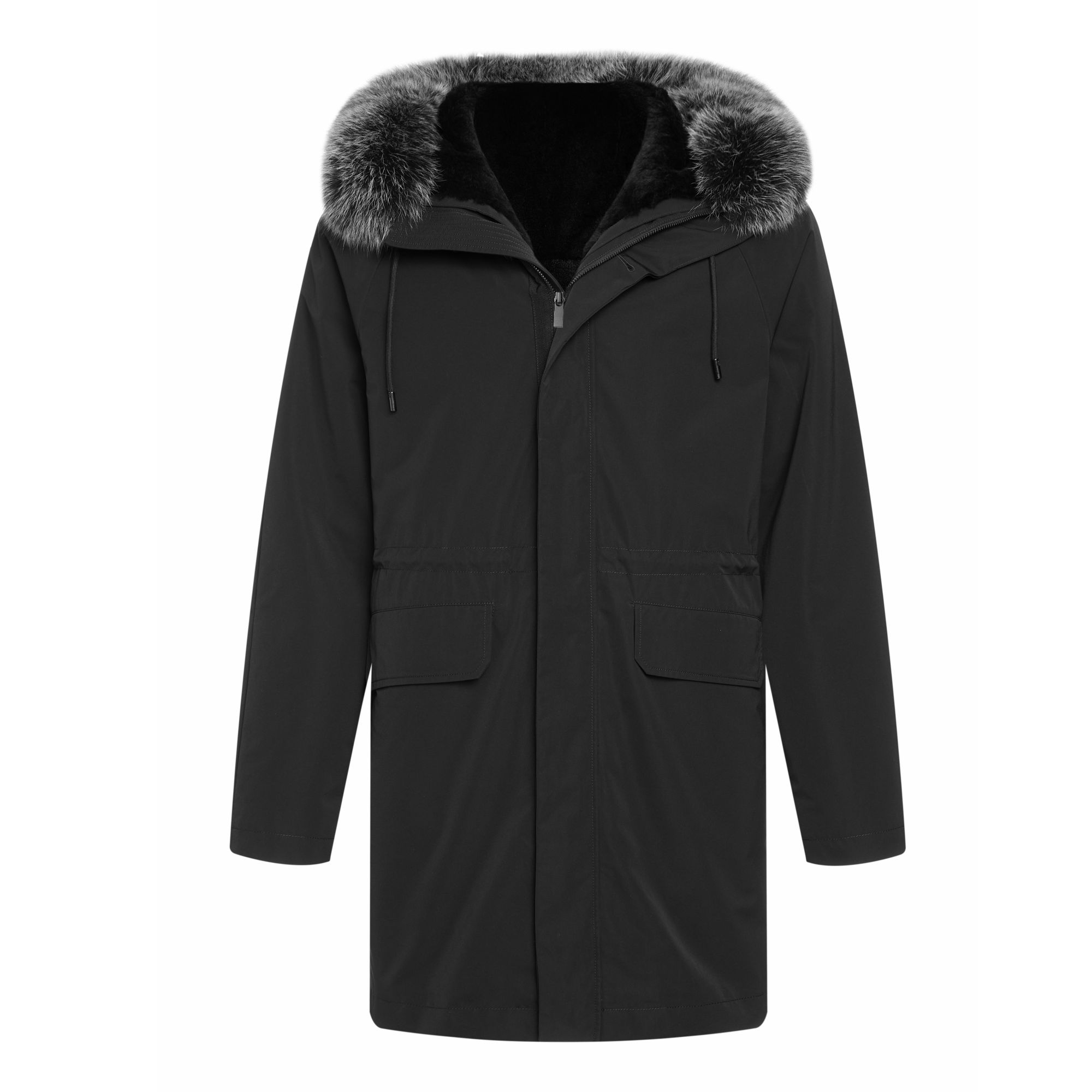 ELLASSAY歌力思男三防面料兔毛皮内胆外套EME354L01000