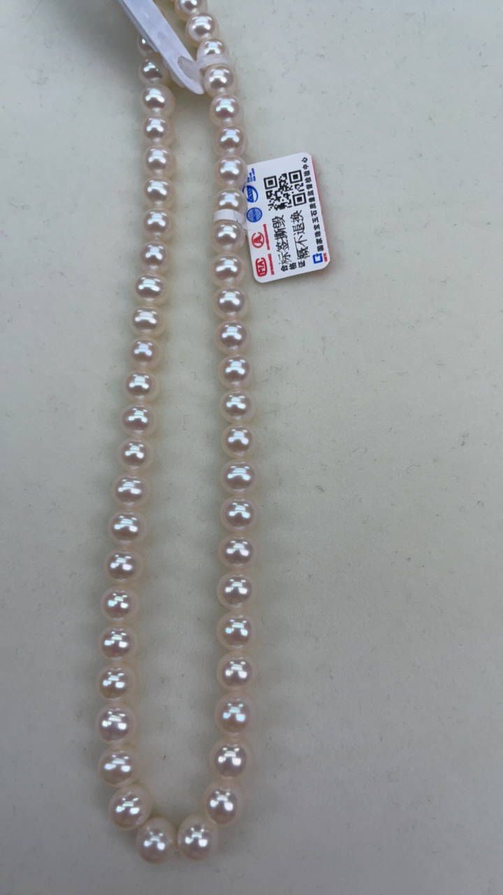 7镜面天女光几乎无暇项链