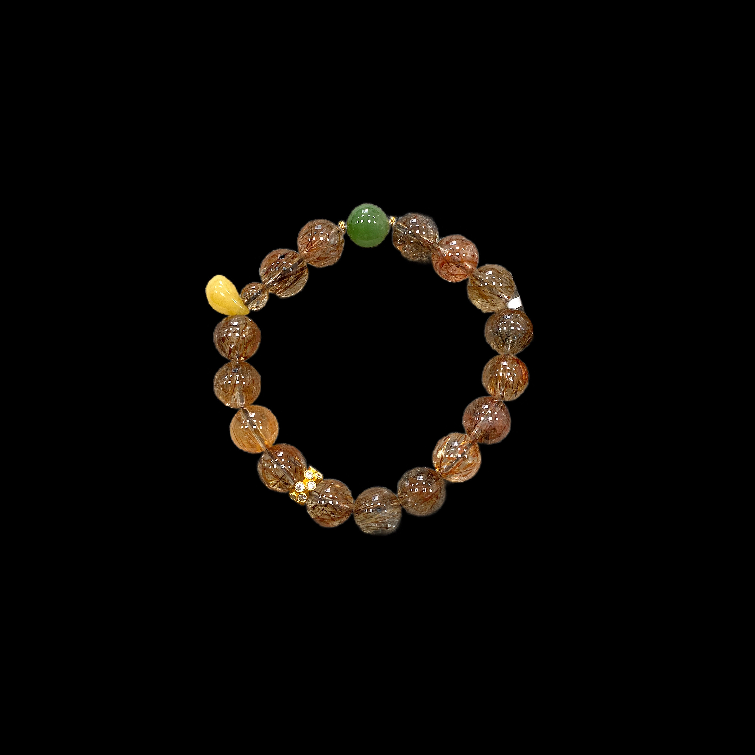 2023-发晶手串 孤品