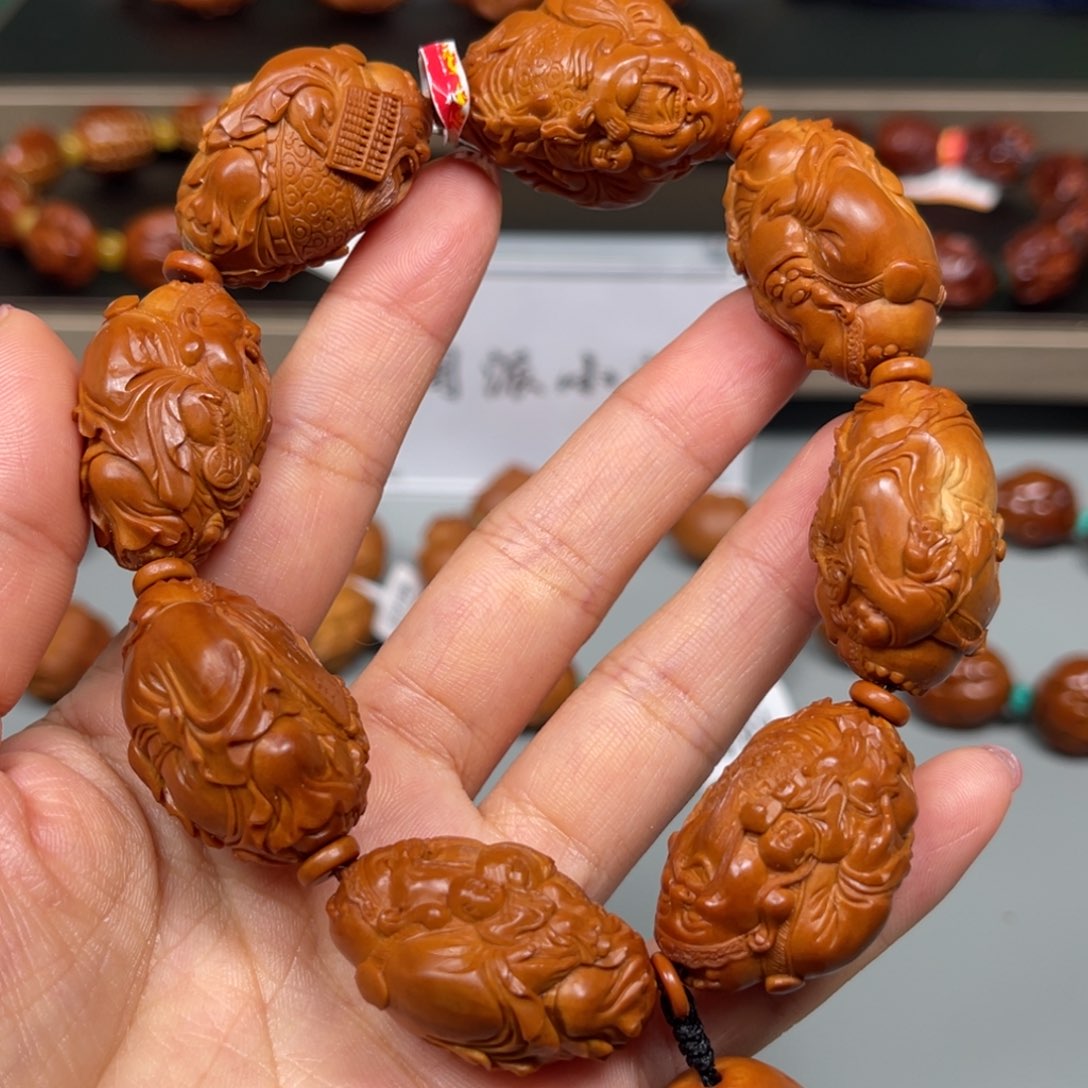 手串/手链橄榄核童子财神