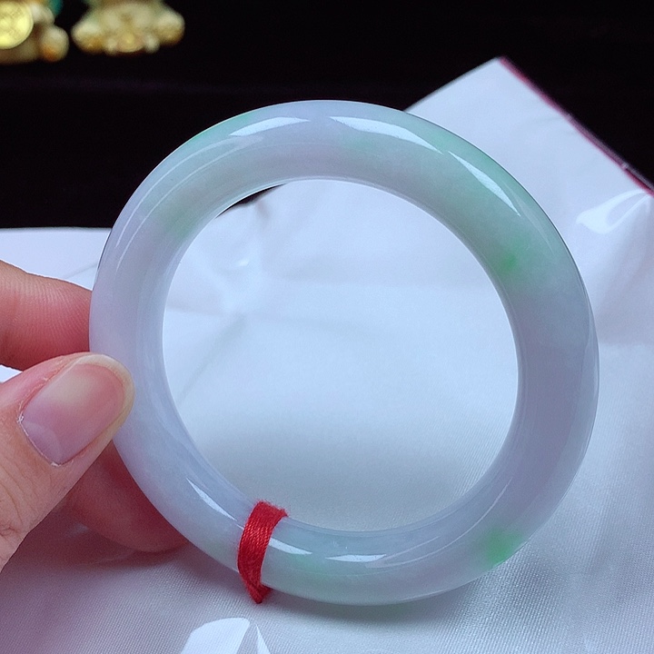 未镶嵌手镯（圆镯）翡翠57圈