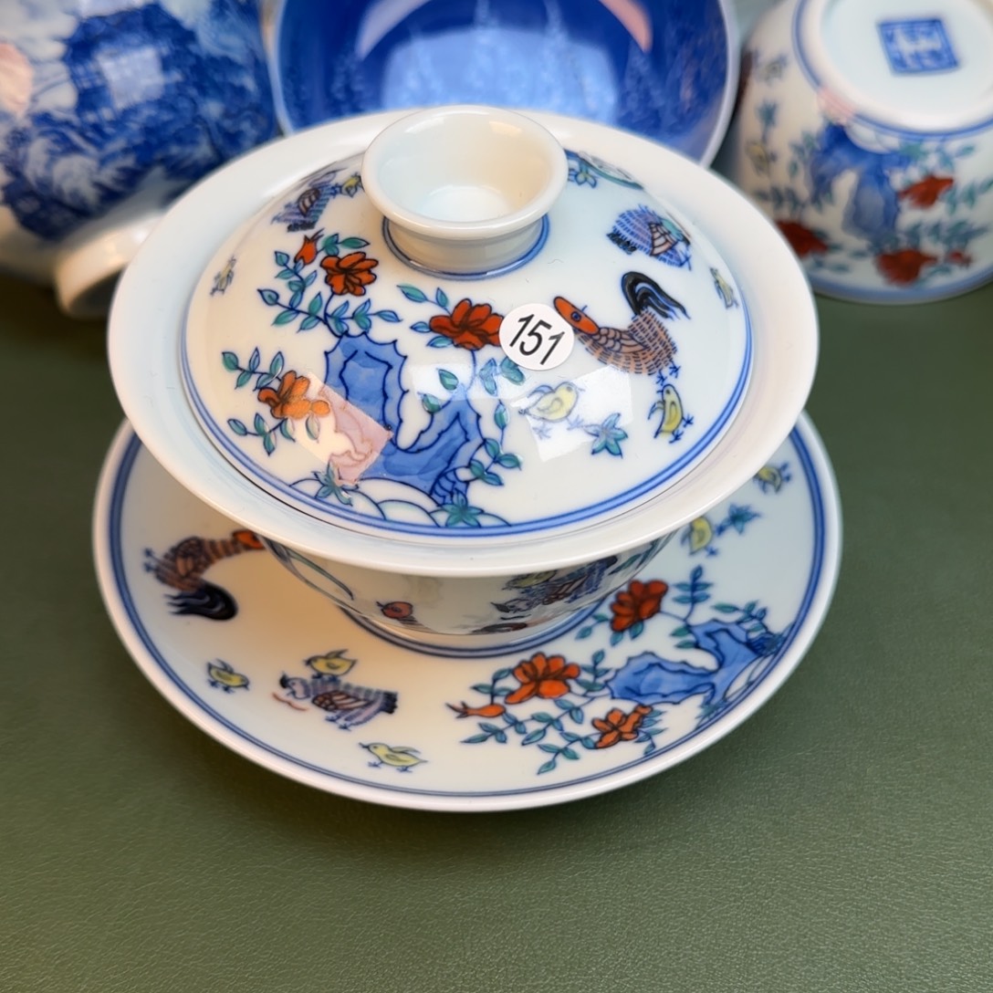 彦祖纯手工手绘茶具151