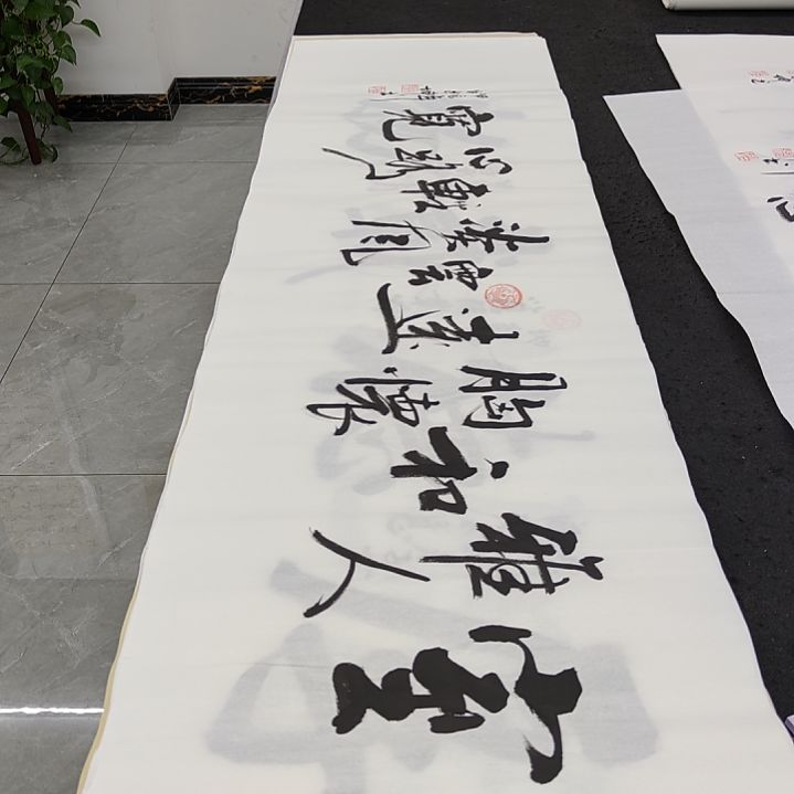 白武坤老师作品一副