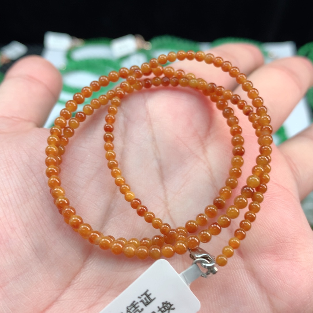 翡翠手链未镶嵌翡翠