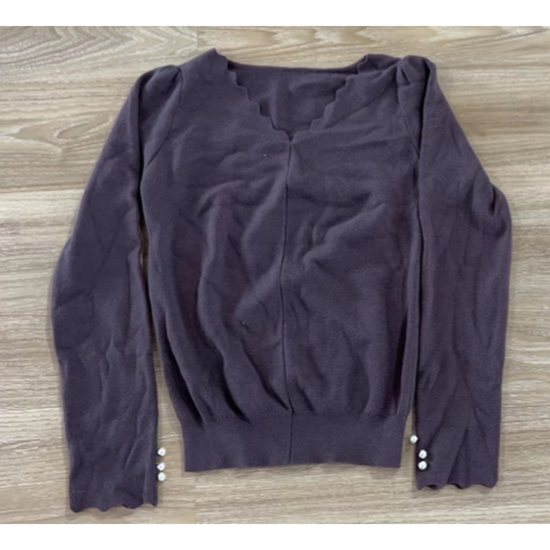 【Montendre】秋季新款 时尚休闲气质百搭衬衫厚款保暖圆领4