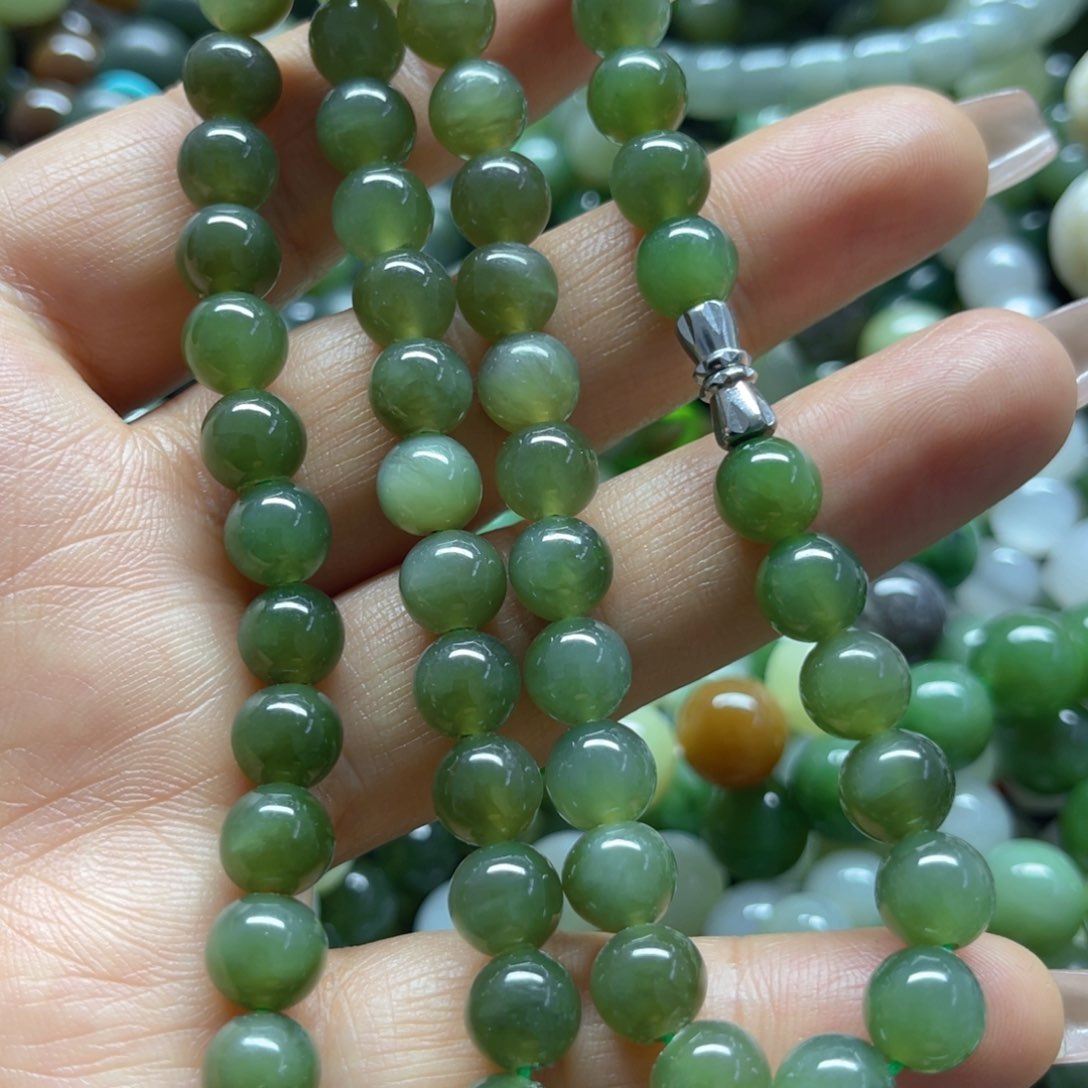 和田玉手链未镶嵌