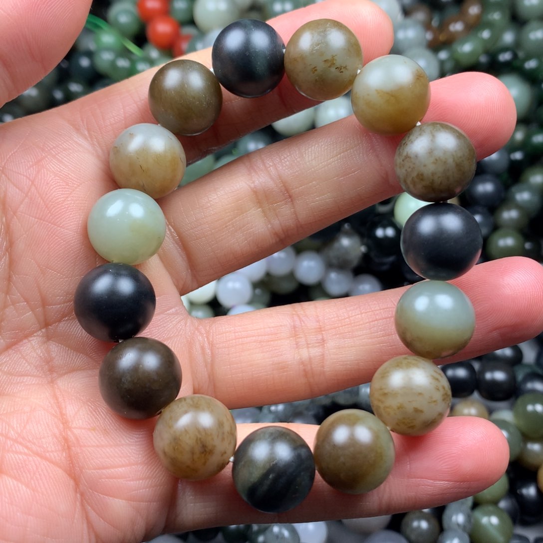 和田玉手链未镶嵌