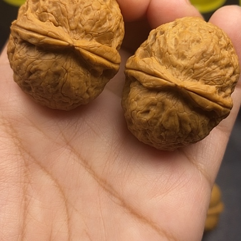 文玩核桃把件38尺铁锤