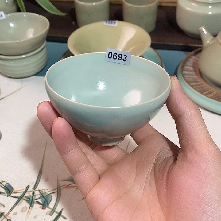 墨***觉汝瓷0693 青鸾汝瓷汝州发货