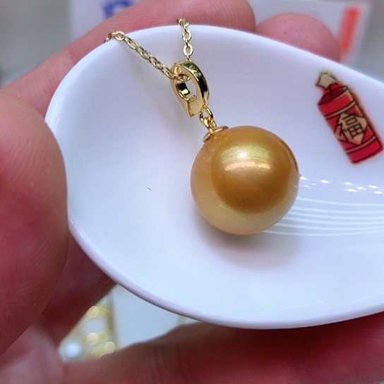 银S925镶嵌淡水珍珠耳饰