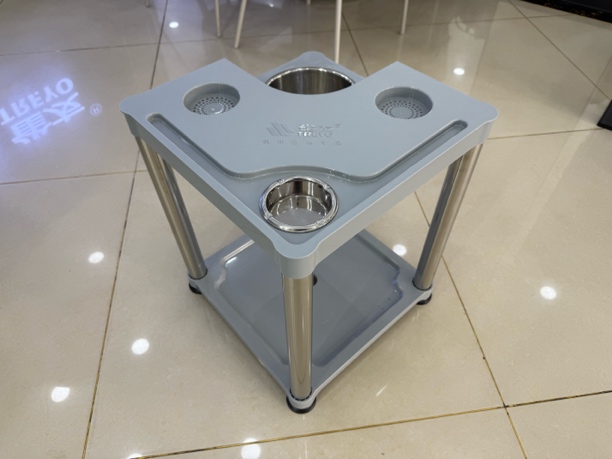 雀友专用茶几银灰香槟两个颜色网红麻将机麻将茶几麻将机专用