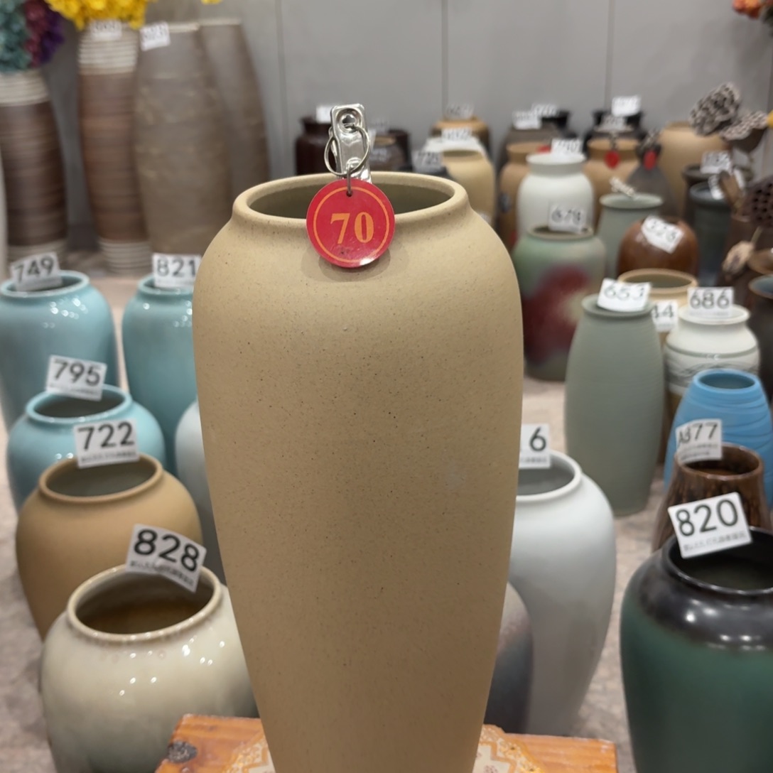 摆件瑕疵70 景德镇陶瓷陶瓷高34口9