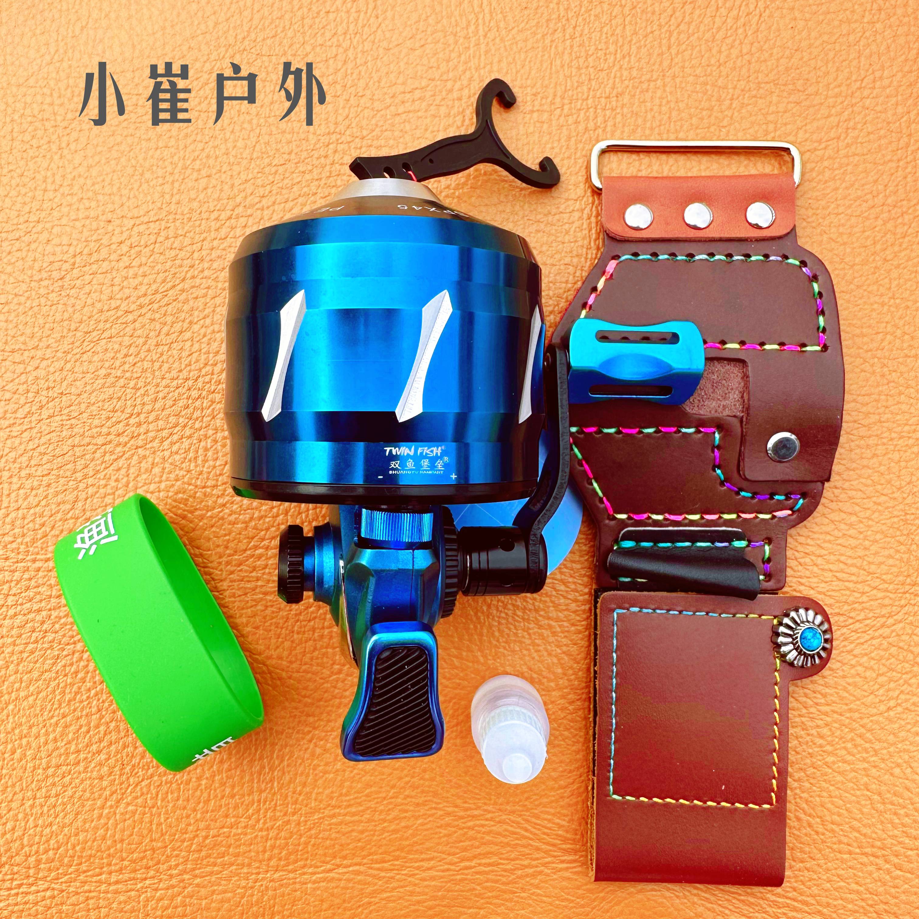 新款双鱼堡垒M SPX45金属排线鱼轮高速比5.2顺畅远投轮户外渔具