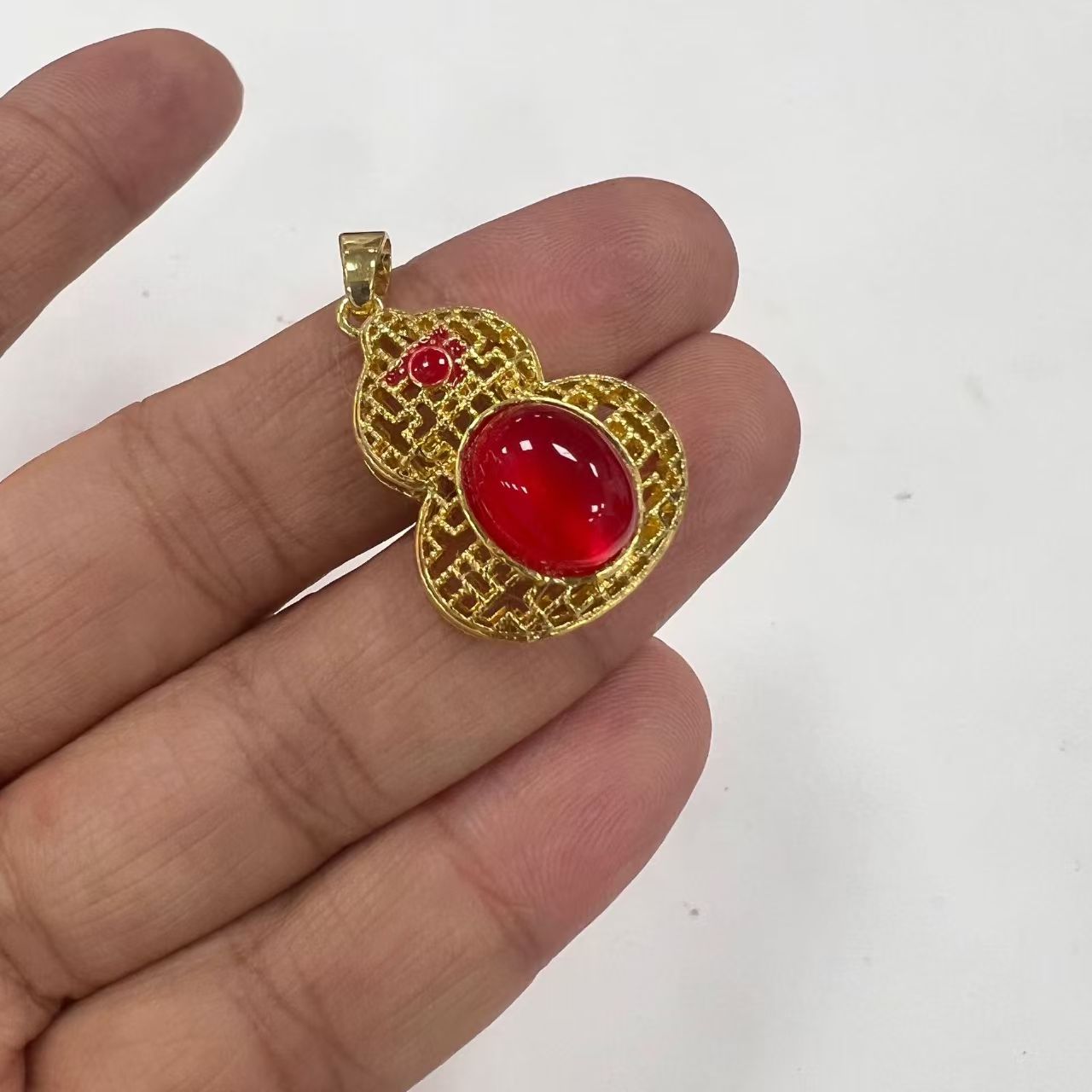 红葫芦吊坠多样发一