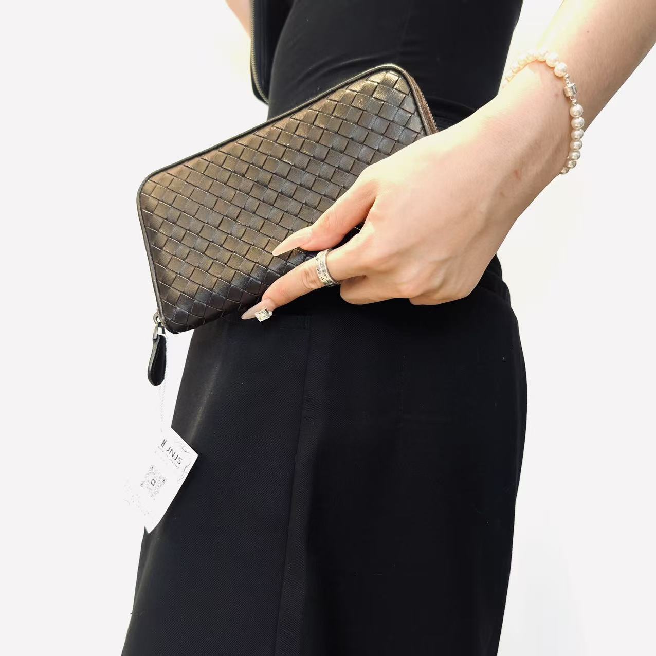 95新 BOTTEGA VENETA/葆蝶家 BV棕色钱包 2506260204