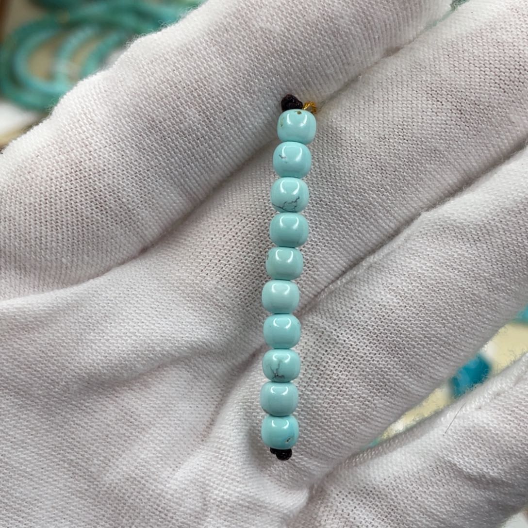 绿松石未镶嵌挂件