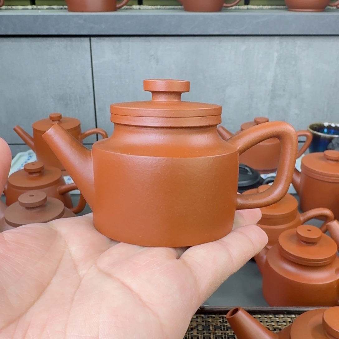 紫砂茶壶微瑕简十