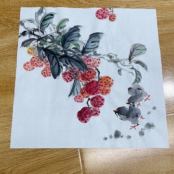 姜奇老师花鸟作品33×33