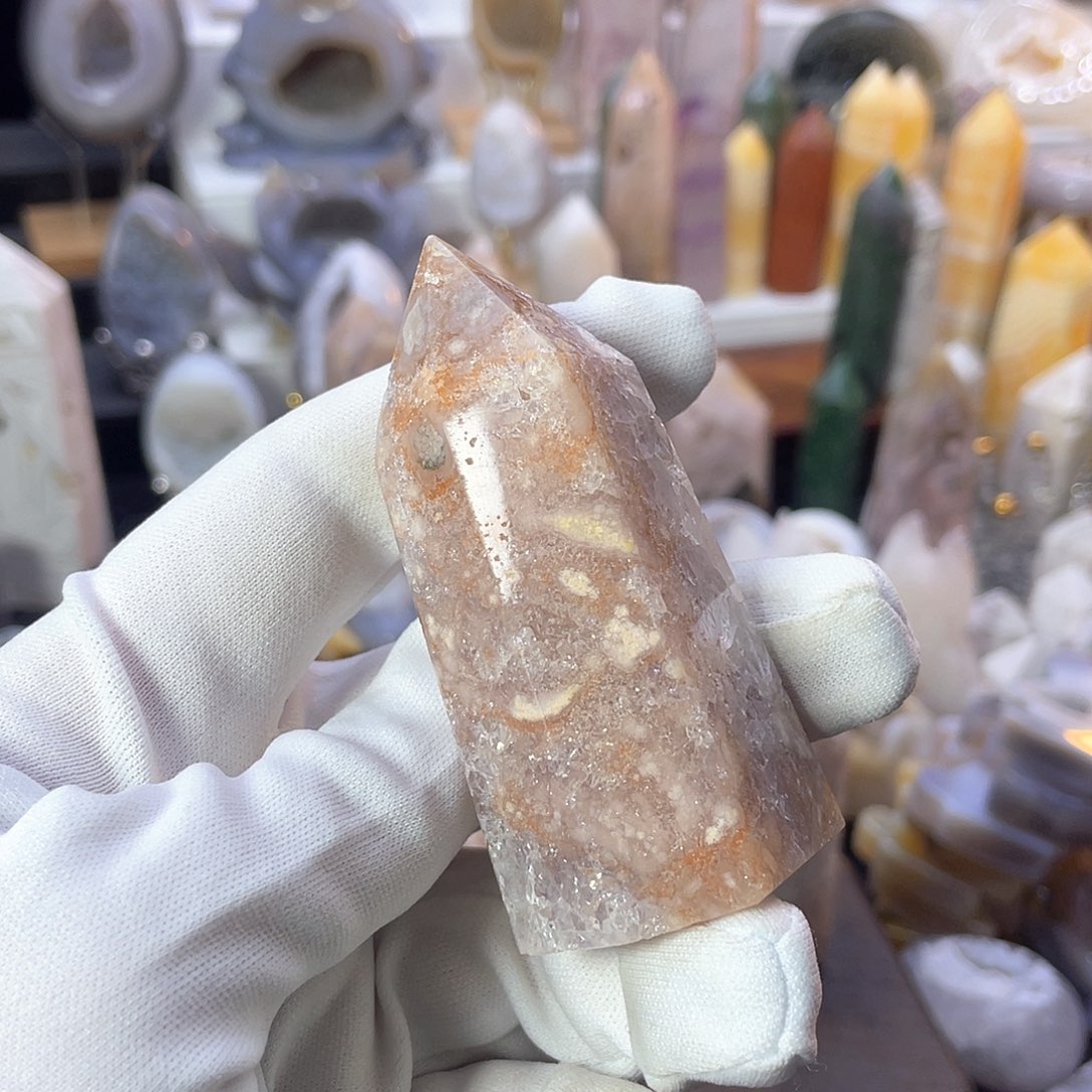 水晶紫粉晶高等级未镶嵌