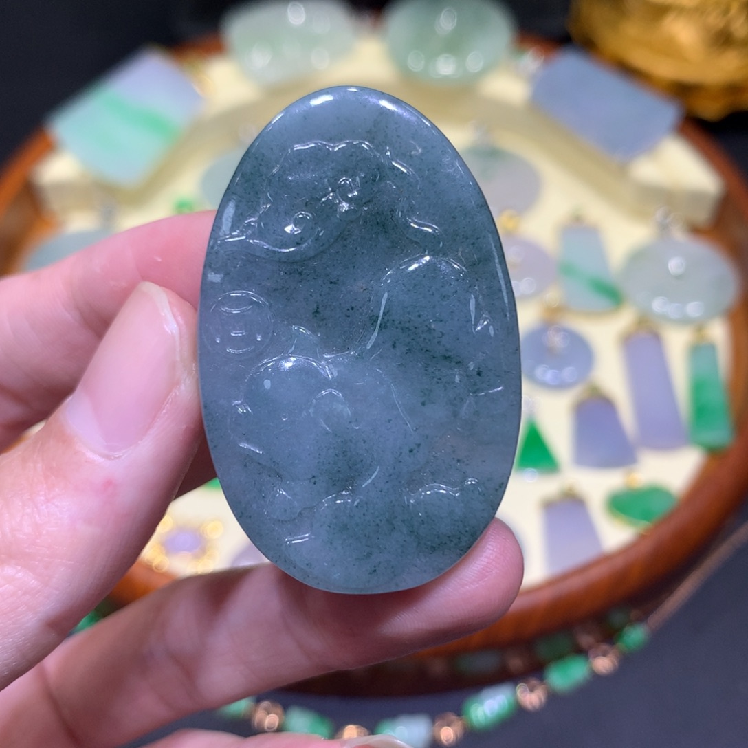 翡翠吊坠(不含链)未镶嵌