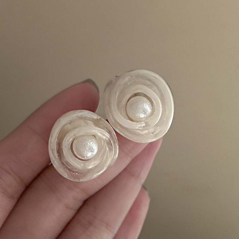 银针花朵爱心流苏耳环简约时尚百搭耳扣小清新轻奢高级感耳饰