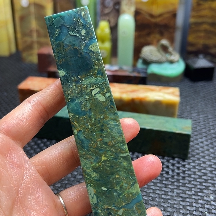白***岛青田石印章石印章石
