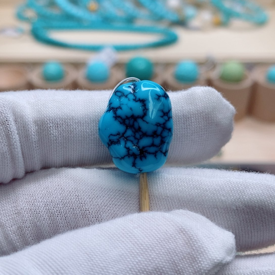 绿松石珠宝奇石未镶嵌