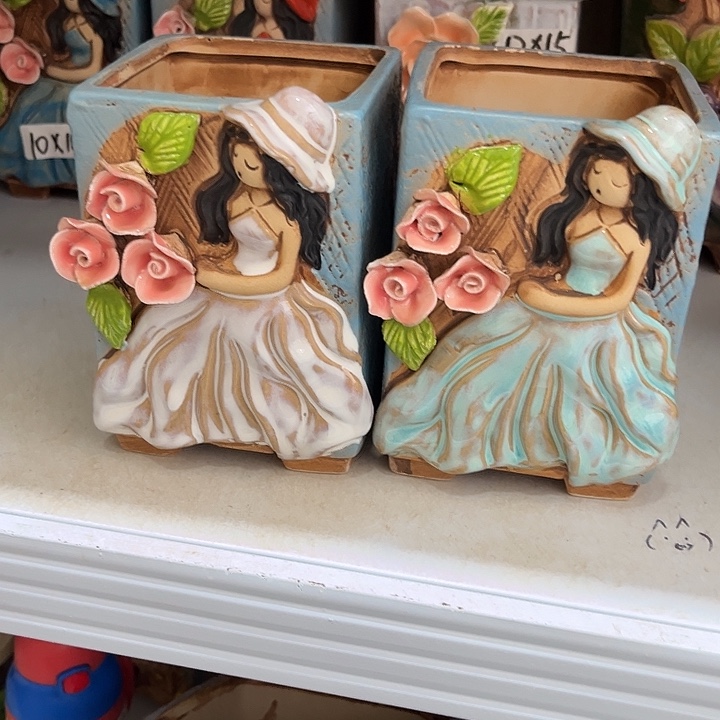 粗陶材质多肉花盆