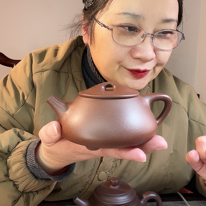 底槽青茶壶作品欣赏