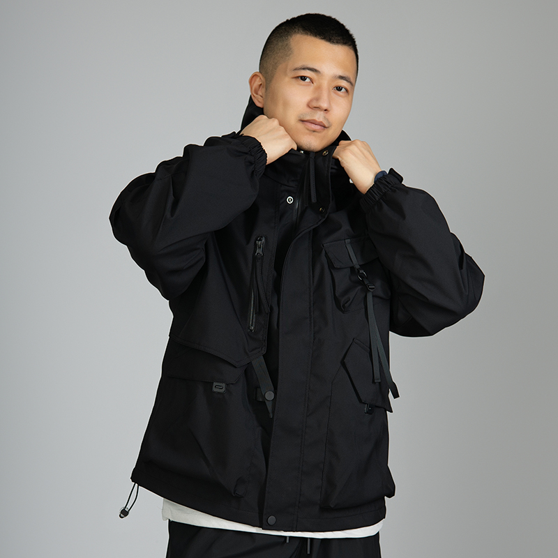【秋季三防冲锋衣外套】运动抗风抗泼水厚实舒适休闲透气连帽耐磨