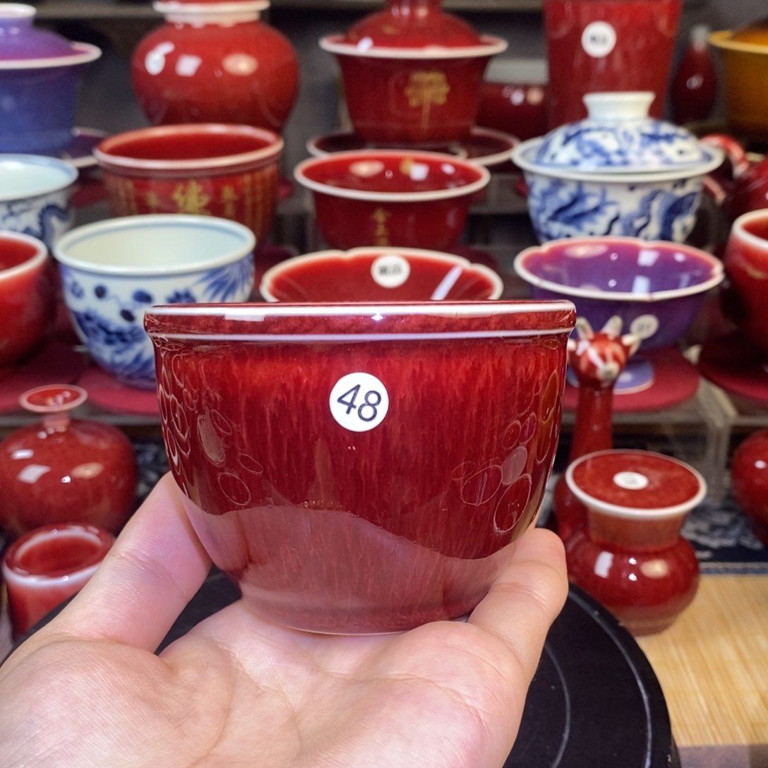 【闪购商品】景德镇名陶坊原矿郎红48号