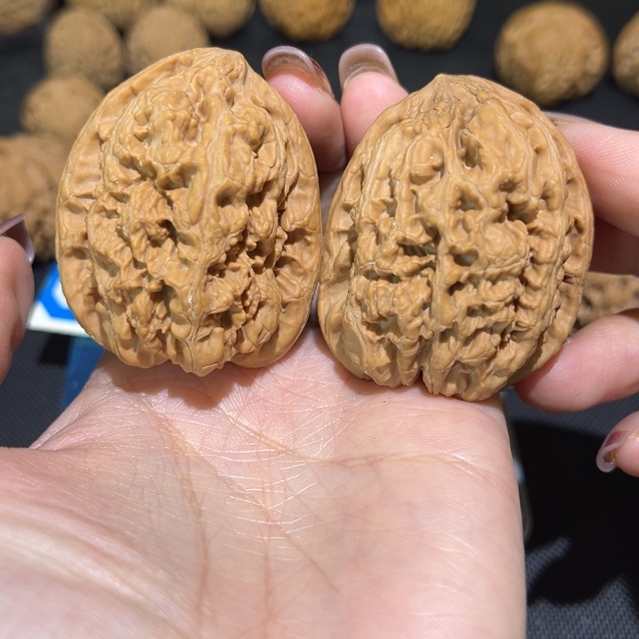 文玩核桃把件山*将军40尺