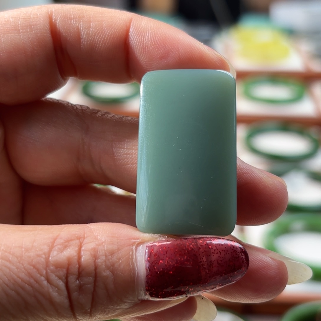 和田玉（碧玉）未镶嵌颈饰青*