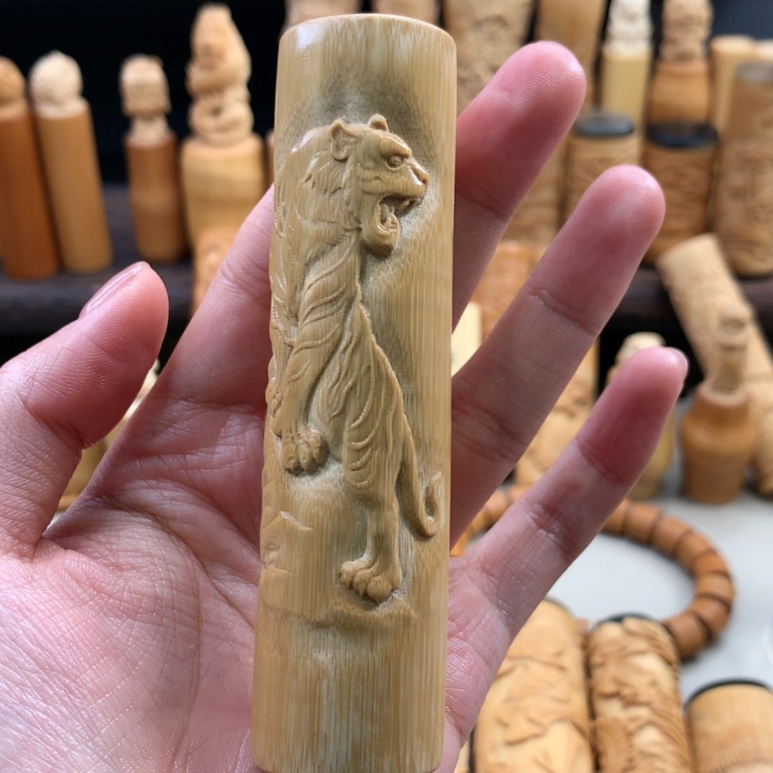 【闪购商品】竹微瑕实心竹哈哈哈哈哈