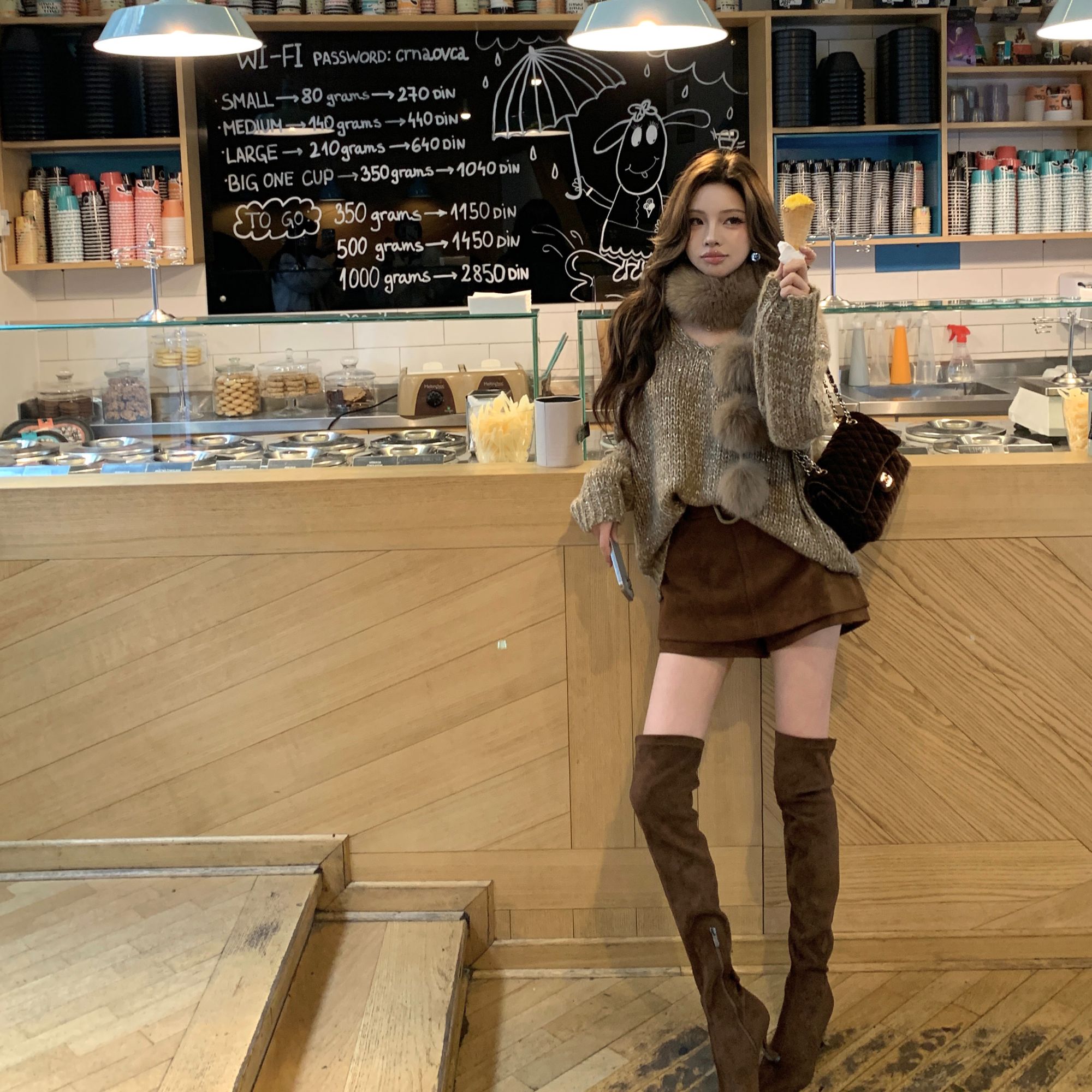 Momoshero【中古OL派】——Geekchic时髦基因 ”腰带版“西装裙裤