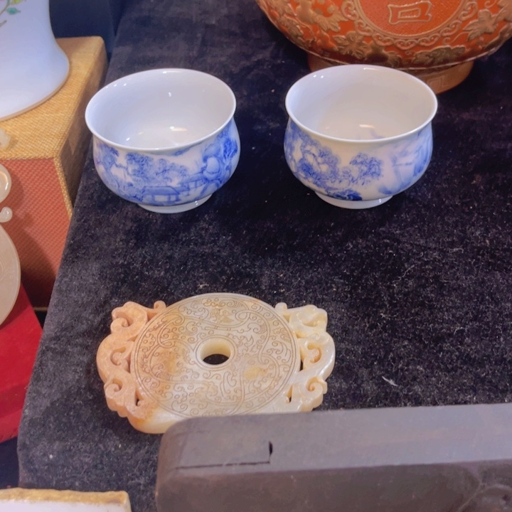 摆件瓷器紫砂壶瓷板画