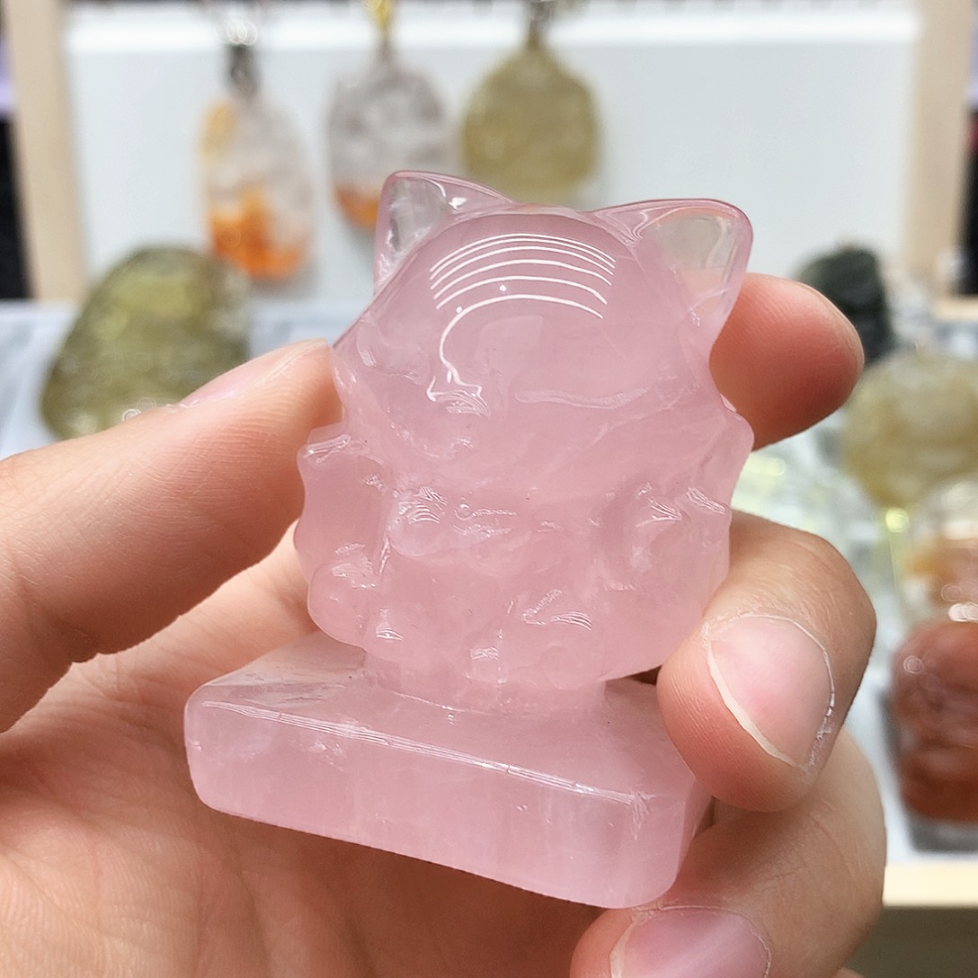 水晶颈饰未镶嵌吊坠