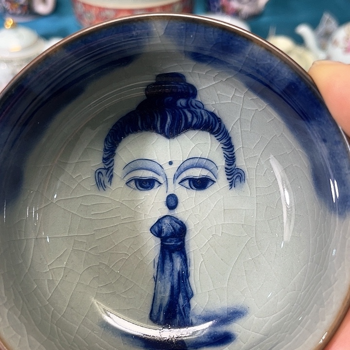 景德镇陶瓷主人杯134455