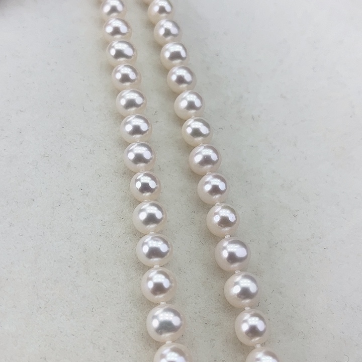 淡水珍珠颈饰银S925镶嵌卡8➕极光炫彩高品