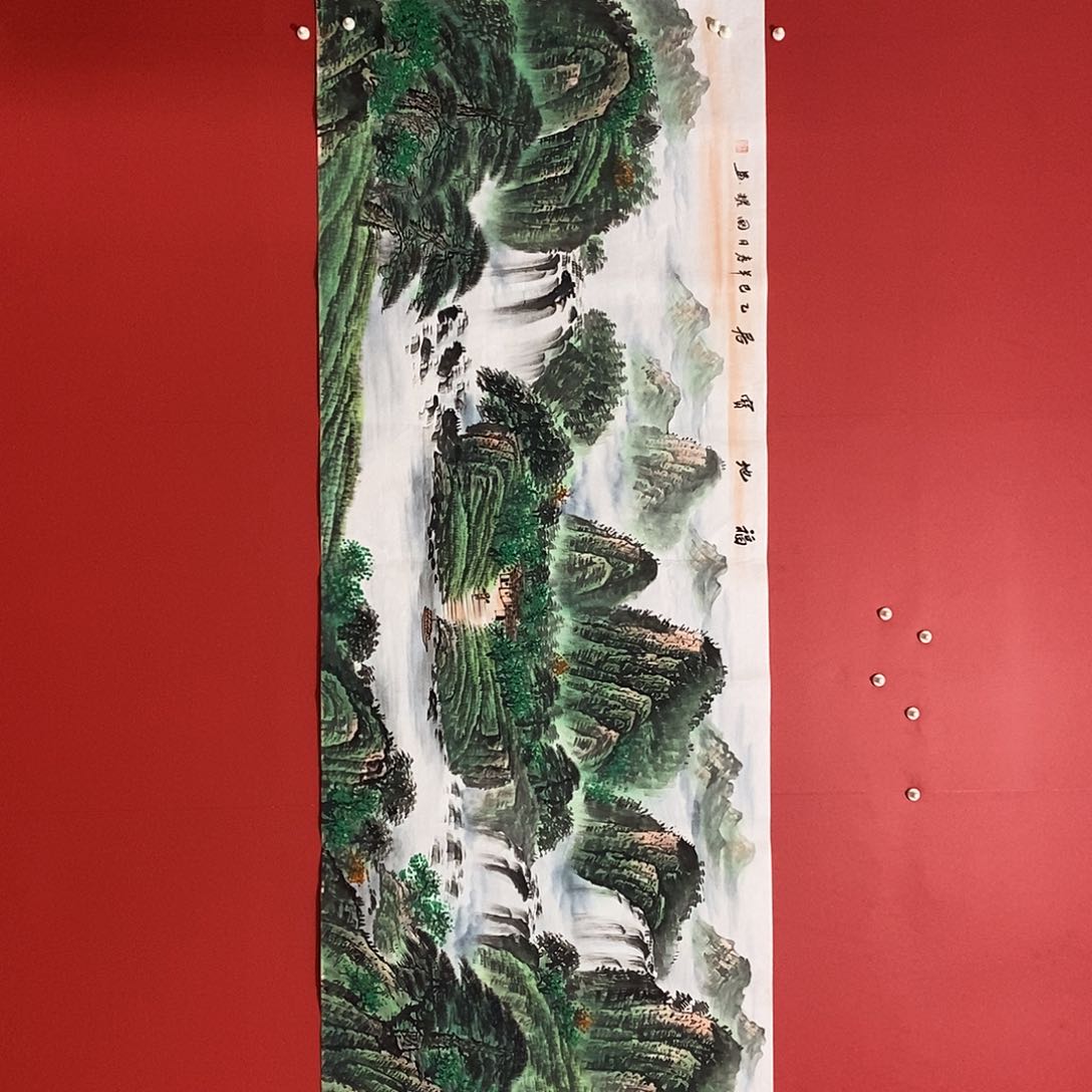 国画山水花鸟字画书画国画