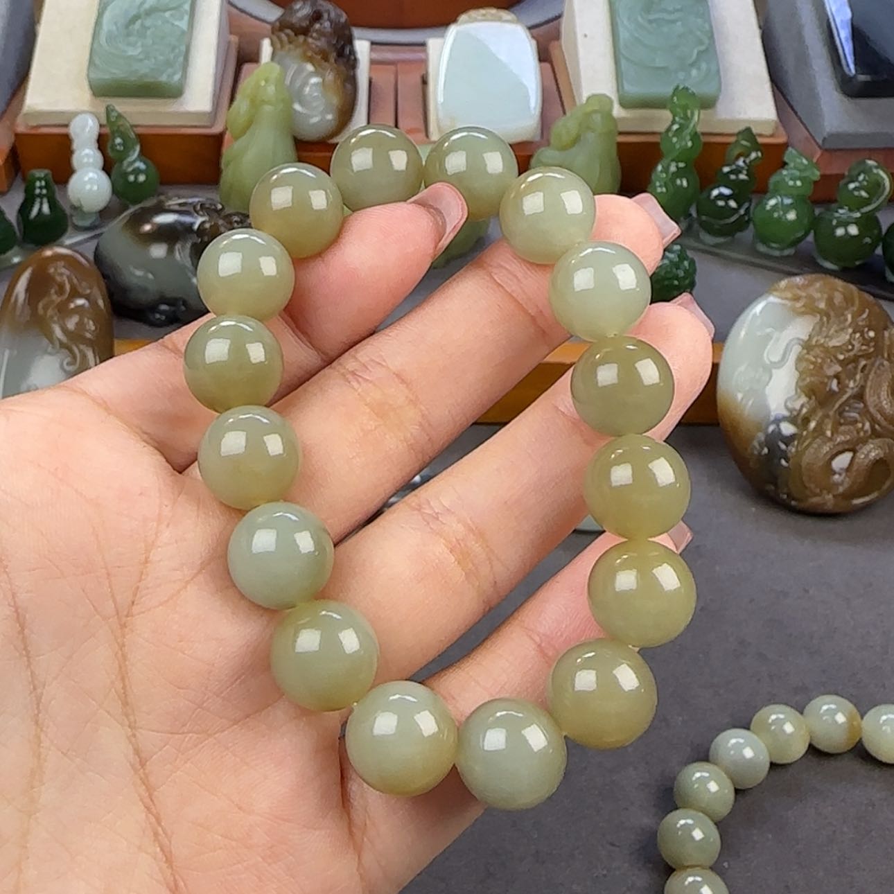 【闪购商品】手链未镶嵌和田玉