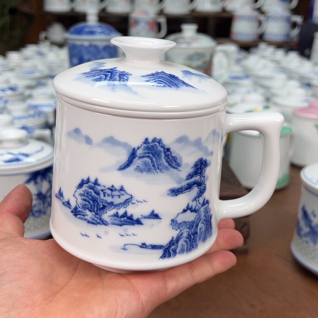 越**好微瑕景德镇陶瓷高温陶瓷