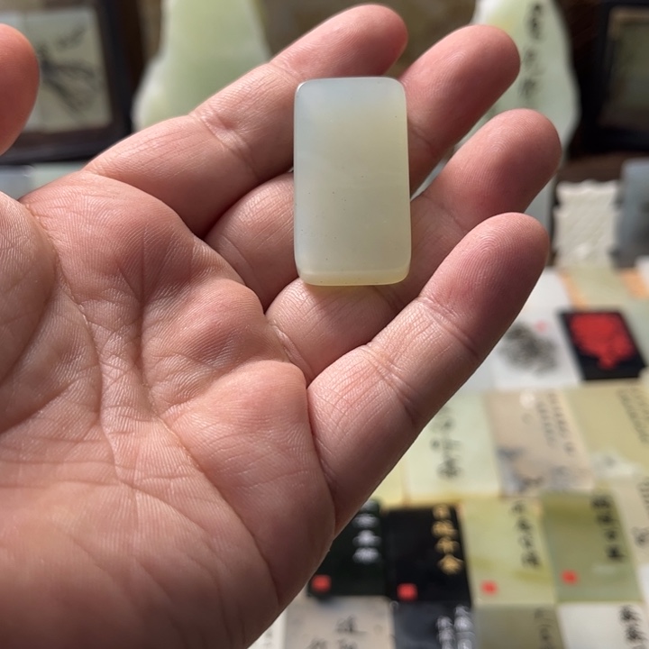 蛇纹石玉合金颈饰