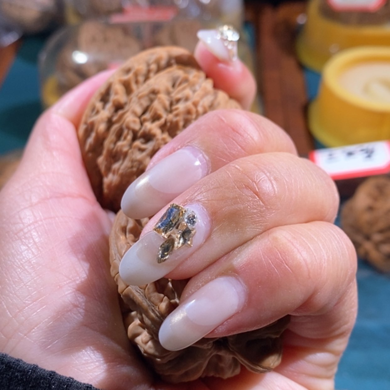 【闪购商品】文玩核桃吊坠残****惜虎头王
