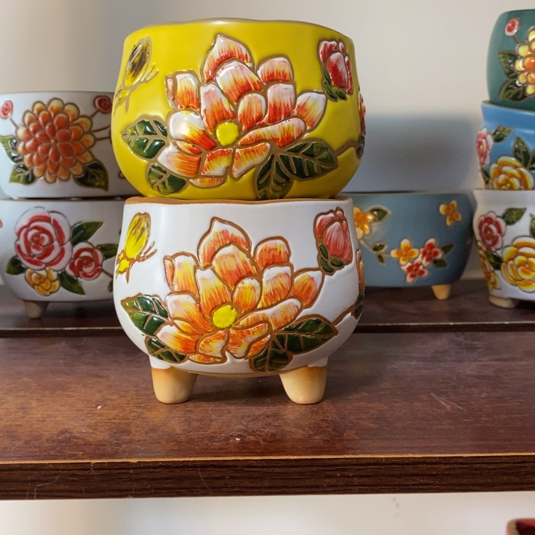 韩式多肉植物花盆